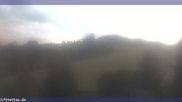 Archived webcam image showing Ski run in Tettau on 10 Oct 2026 at 18:49