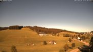Archived webcam image showing View of the Schneeberg in Waldau on 28 May 2026 at 08:44