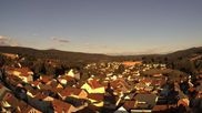 Archiviertes Webcam Bild: Blick vom Waldmünchner Kirchturm am 12.07.2026 um 20:25 Uhr