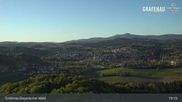 Archiviertes Webcam Bild: Grafenau: Blick über die Stadt am 01.05.2026 um 19:53 Uhr