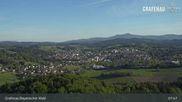Archived webcam image showing View over the village on 5 May 2026 at 08:06