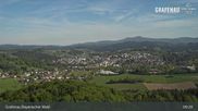 Archived webcam image showing View over the village on 5 May 2026 at 09:06
