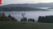 Archived webcam image showing Šachty, Vysoké nad Jizerou on 27 Oct 2026 at 06:03