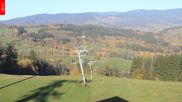 Archived webcam image showing Šachty, Vysoké nad Jizerou on 27 Oct 2026 at 14:03