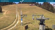 Archived webcam image showing Mountain station Parsenn on 12 Jul 2026 at 10:01