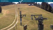 Archived webcam image showing Mountain station Parsenn on 12 Jul 2026 at 14:01