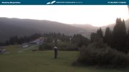Archived webcam image showing Ski Resort Heuberg Arena on 28 Aug 2026 at 07:22