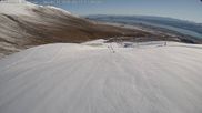 Archived webcam image showing Roundhill T-bar and Speedway on 17 Sep 2026 at 07:04