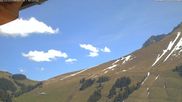 Archived webcam image showing Schwarzsee - Chairlift Kaiseregg on 27 Apr 2026 at 12:28