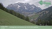 Archiviertes Webcam Bild: Hochkönig Dienten: Grünegg Alm am 13.04.2026 um 10:26 Uhr