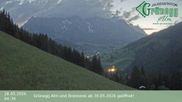 Archiviertes Webcam Bild: Hochkönig Dienten: Grünegg Alm am 28.05.2026 um 04:37 Uhr