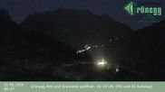 Archived webcam image showing Grünegg Alm in Dienten on 22 Jun 2026 at 00:10