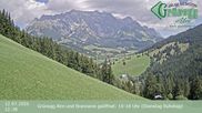 Archiviertes Webcam Bild: Hochkönig Dienten: Grünegg Alm am 12.07.2026 um 12:05 Uhr