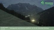 Archived webcam image showing Grünegg Alm in Dienten on 3 Aug 2026 at 02:19
