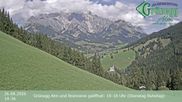 Archiviertes Webcam Bild: Hochkönig Dienten: Grünegg Alm am 26.08.2026 um 14:11 Uhr