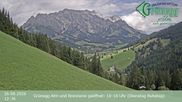 Archiviertes Webcam Bild: Hochkönig Dienten: Grünegg Alm am 26.08.2026 um 12:11 Uhr