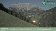 Archived webcam image showing Grünegg Alm in Dienten on 27 Sep 2026 at 04:15