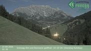 Archived webcam image showing Grünegg Alm in Dienten on 27 Sep 2026 at 02:15