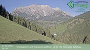 Archived webcam image showing Grünegg Alm in Dienten on 27 Sep 2026 at 16:15