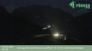 Archived webcam image showing Grünegg Alm in Dienten on 20 Sep 2026 at 00:37