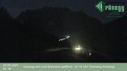 Archived webcam image showing Grünegg Alm in Dienten on 20 Sep 2026 at 02:37
