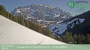 Archiviertes Webcam Bild: Hochkönig Dienten: Grünegg Alm am 05.03.2026 um 08:35 Uhr