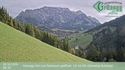 Archiviertes Webcam Bild: Hochkönig Dienten: Grünegg Alm am 10.10.2026 um 08:53 Uhr