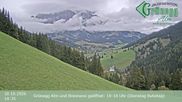 Archiviertes Webcam Bild: Hochkönig Dienten: Grünegg Alm am 10.10.2026 um 14:53 Uhr