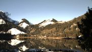 Archived webcam image showing Schwarzsee - the lake on 5 Apr 2026 at 08:33