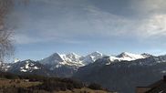 Archived webcam image showing Beatenberg - Jungfrau Group on Feb 26, 2026 at 2:48 PM