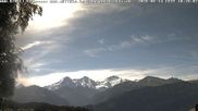 Archiviertes Webcam Bild: Beatenberg - Blick auf Jungfrau-Gruppe am 14.06.2026 um 10:39 Uhr
