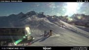 Archived webcam image showing Top Station Col de Valvacin on 26 Feb 2026 at 08:32