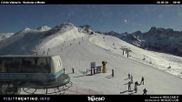 Archived webcam image showing Top Station Col de Valvacin on 26 Feb 2026 at 10:32