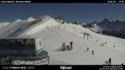 Archived webcam image showing Top Station Col de Valvacin on 26 Feb 2026 at 12:32