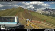 Archived webcam image showing Top Station Col de Valvacin on 14 Jun 2026 at 18:20
