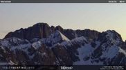 Archived webcam image showing Marmolada - Fassa Valley on Feb 26, 2026 at 7:29 AM
