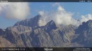 Archived webcam image showing Marmolada - Fassa Valley on 14 Aug 2026 at 10:17
