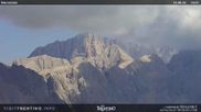 Archived webcam image showing Marmolada - Fassa Valley on 14 Aug 2026 at 12:17
