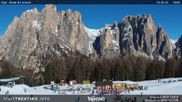 Archived webcam image showing Vigo di Fassa - Kids Park on 26 Feb 2026 at 10:26