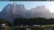 Archived webcam image showing Vigo di Fassa - Kids Park on 20 Jun 2026 at 06:32