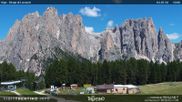 Archived webcam image showing Vigo di Fassa - Kids Park on 4 Jul 2026 at 12:48