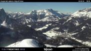 Archiviertes Webcam Bild: Bergstation Buffaure - Vigo di Fassa am 26 Feb 2026 um 10:10 Uhr
