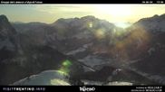 Archiviertes Webcam Bild: Bergstation Buffaure - Vigo di Fassa am 26 Feb 2026 um 18:32 Uhr