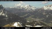 Archiviertes Webcam Bild: Bergstation Buffaure - Vigo di Fassa am 16.04.2026 um 10:35 Uhr