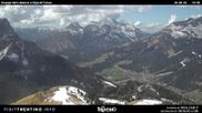 Archiviertes Webcam Bild: Bergstation Buffaure - Vigo di Fassa am 16.04.2026 um 12:35 Uhr