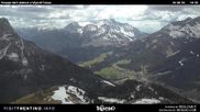 Archived webcam image showing Top Station Buffaure - Vigo di Fassa on 16 Apr 2026 at 14:02