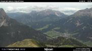 Archived webcam image showing Top Station Buffaure - Vigo di Fassa on 4 Jun 2026 at 12:24