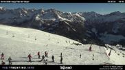 Archived webcam image showing Valley Fassa - Buffaure - red piste "Valvacin B" on 26 Feb 2026 at 16:36