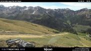 Archived webcam image showing Valley Fassa - Buffaure - red piste "Valvacin B" on 4 Jun 2026 at 10:13