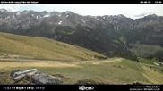 Archived webcam image showing Valley Fassa - Buffaure - red piste "Valvacin B" on 4 Jun 2026 at 12:13